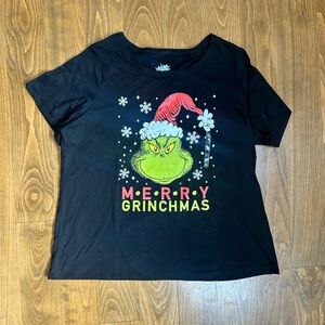 Black Grinch Christmas Women’s T-Shirt